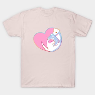 Pink Ferret Game T-Shirt